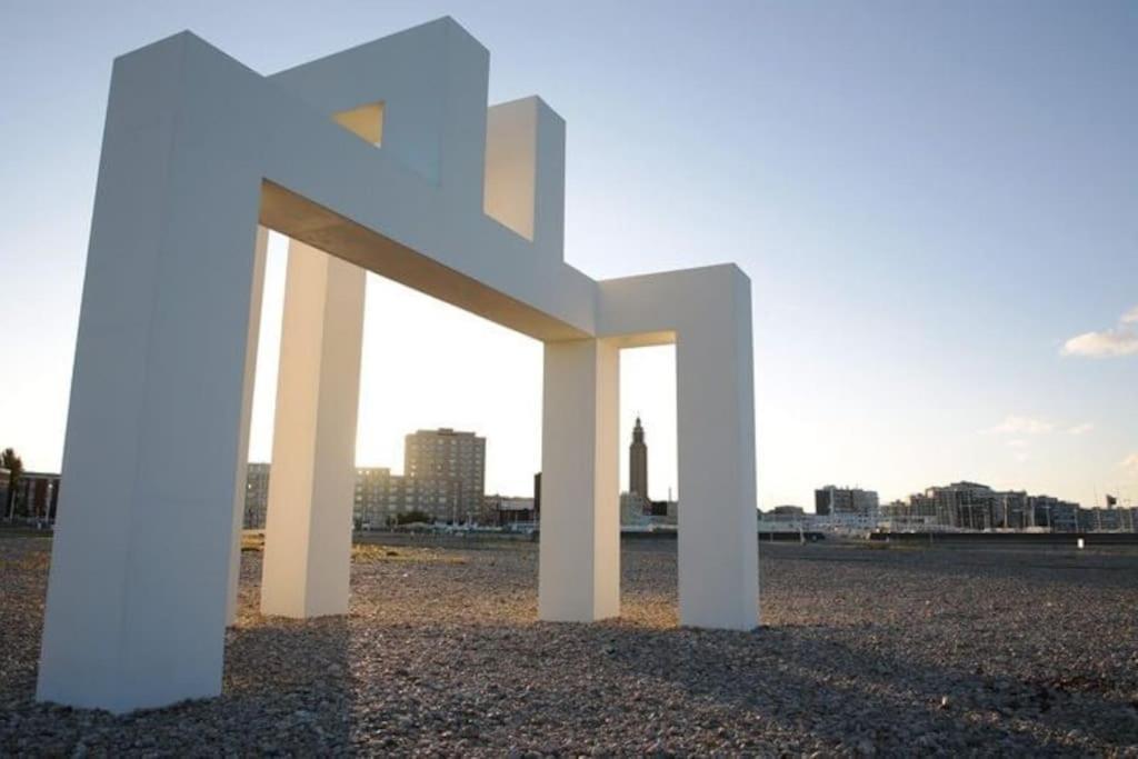"L'Escapade Havraise" Studio Parking Gratuit Coeur De Ville Le Havre Esterno foto